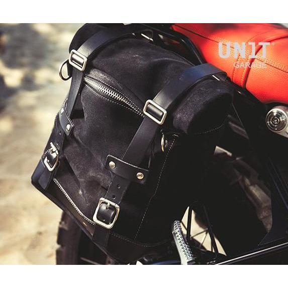 UNIT GARAGE (ユニットガレージ) サイドバッグ WAXED スウェード UNIT GARAGE (ユニットガレージ) サイドバッグ WAXED スウェード