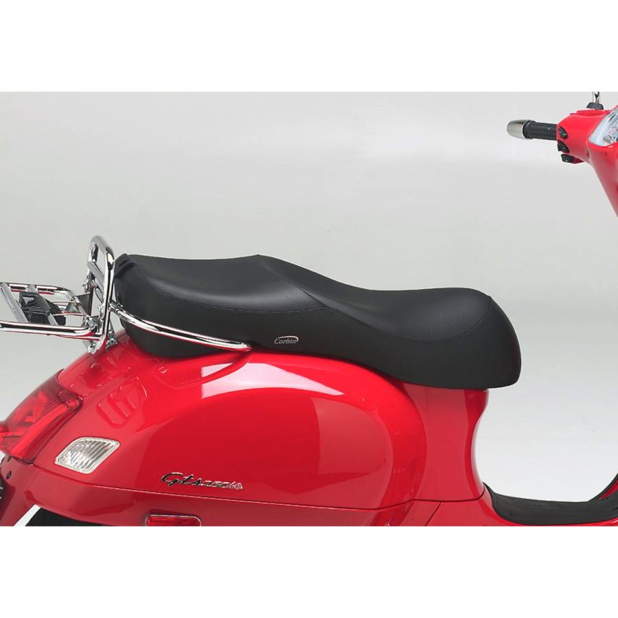 Corbin デュアルサドル Vespa GTS250ie/GTS300 : モトパーツ バイク