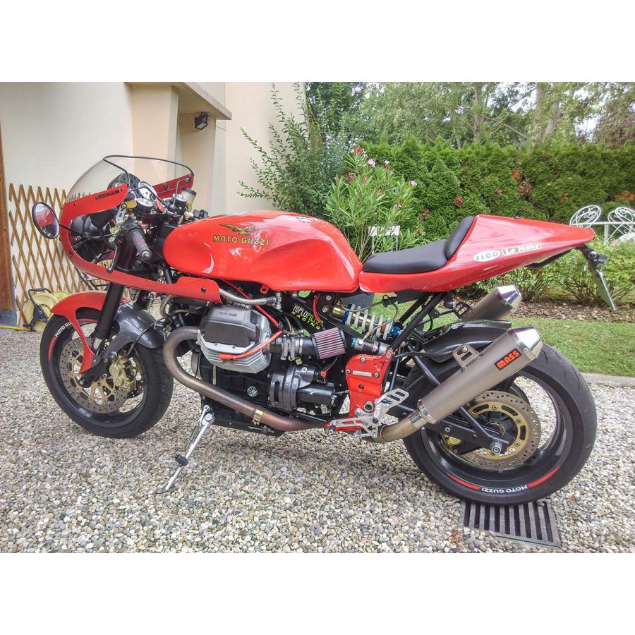 モトグッチV11ル・マンノーマルマフラー MOTO GUZZI(モトグッチ) V11スポルト/ルマン ポリッシュオーバル