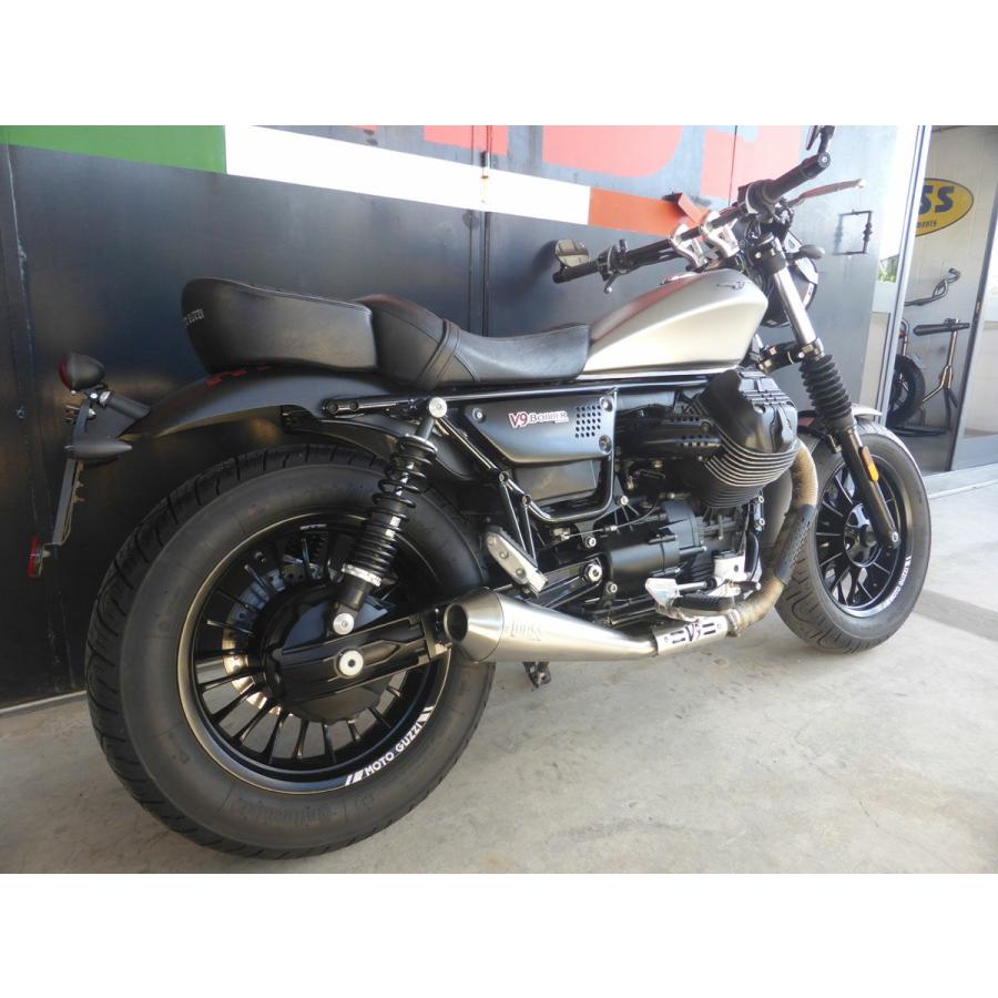 MOTO GUZZI(モトグッチ) V9 Tromb レトロ ステンレス スリップオン