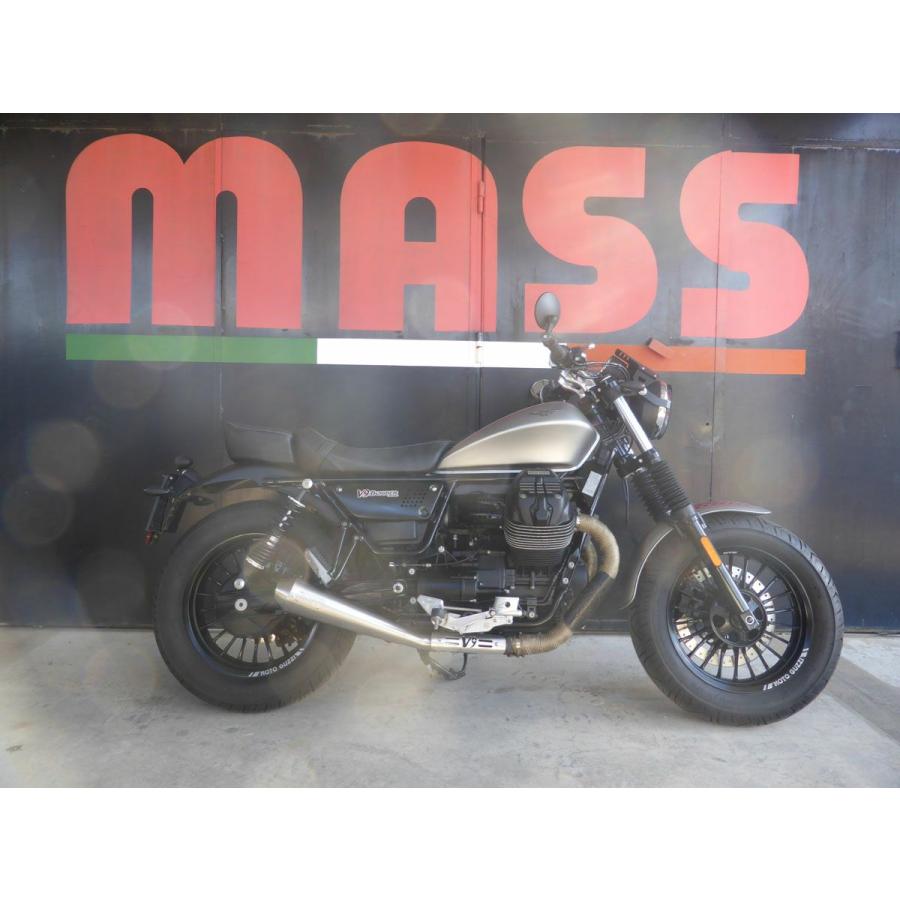 MOTO GUZZI(モトグッチ) V9 Tromb レトロ ステンレス スリップオン