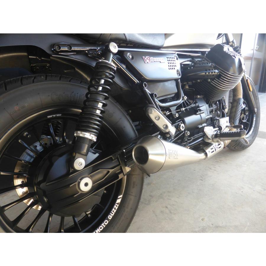 MOTO GUZZI(モトグッチ) V9 Tromb レトロ ステンレス スリップオン