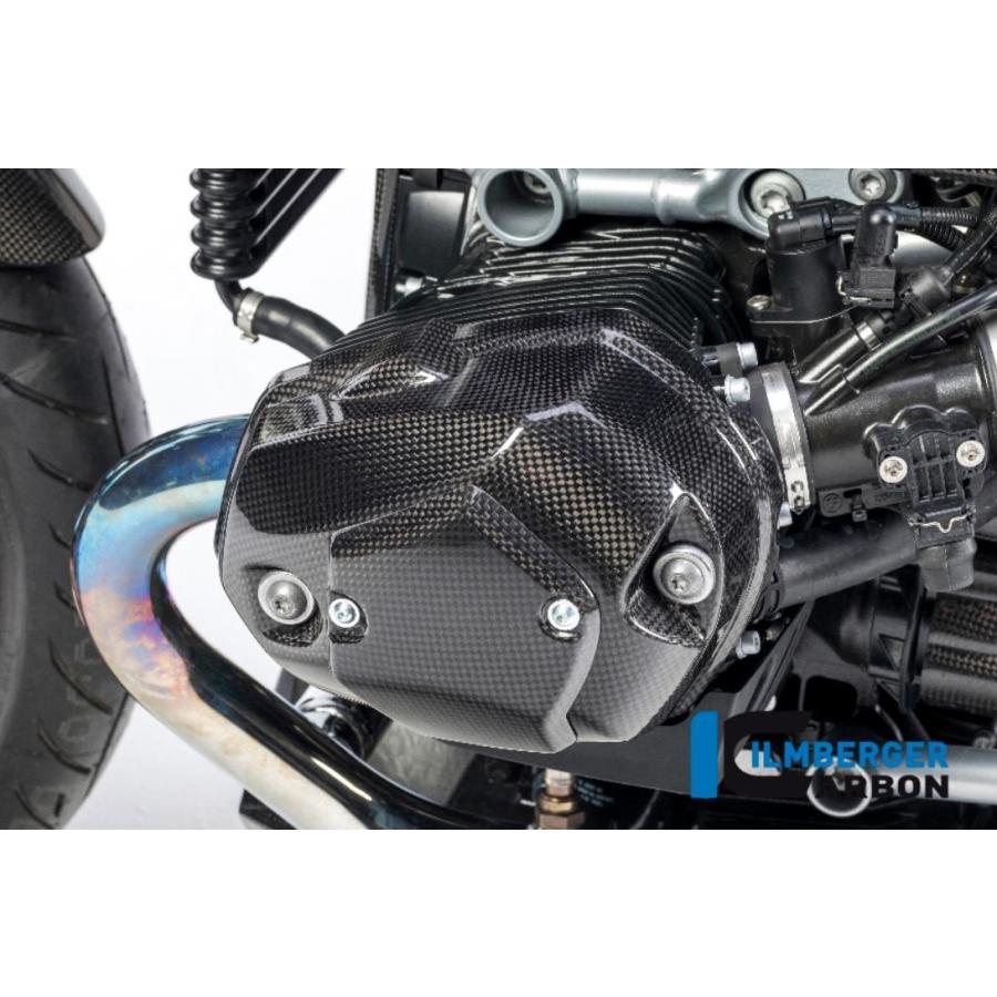 BMW R NINE T 14-20 カーボン ロッカーカバー (左側) イルムバーガー
