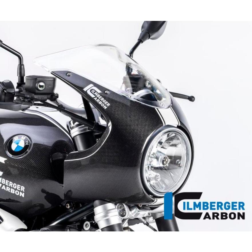 BMW R NINE T 14- カーボンフロントフェアリング 90S スタイル  イルムバーガー｜motoparts｜05