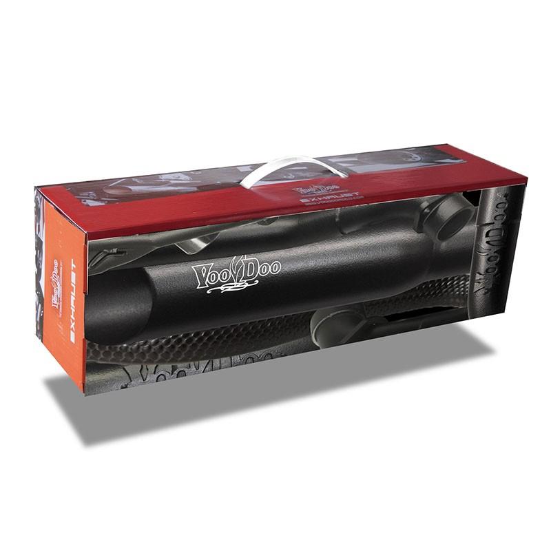 VOODOO ショーティ スリップオン・マフラー ブラック YAMAHA(ヤマハ