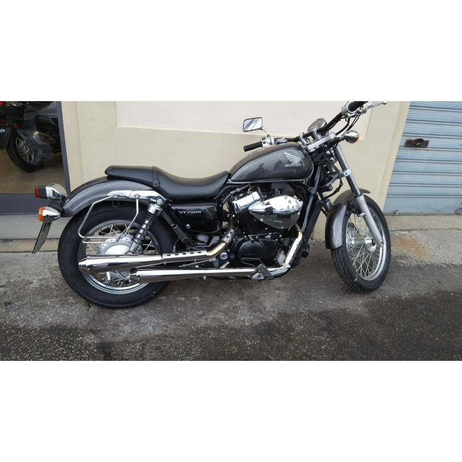 COBRA マフラー フルエキゾースト ホンダシャドウ VT750S他 VT750S シャドウ ステンレス Tromb フルエキゾーストマフラー MASS