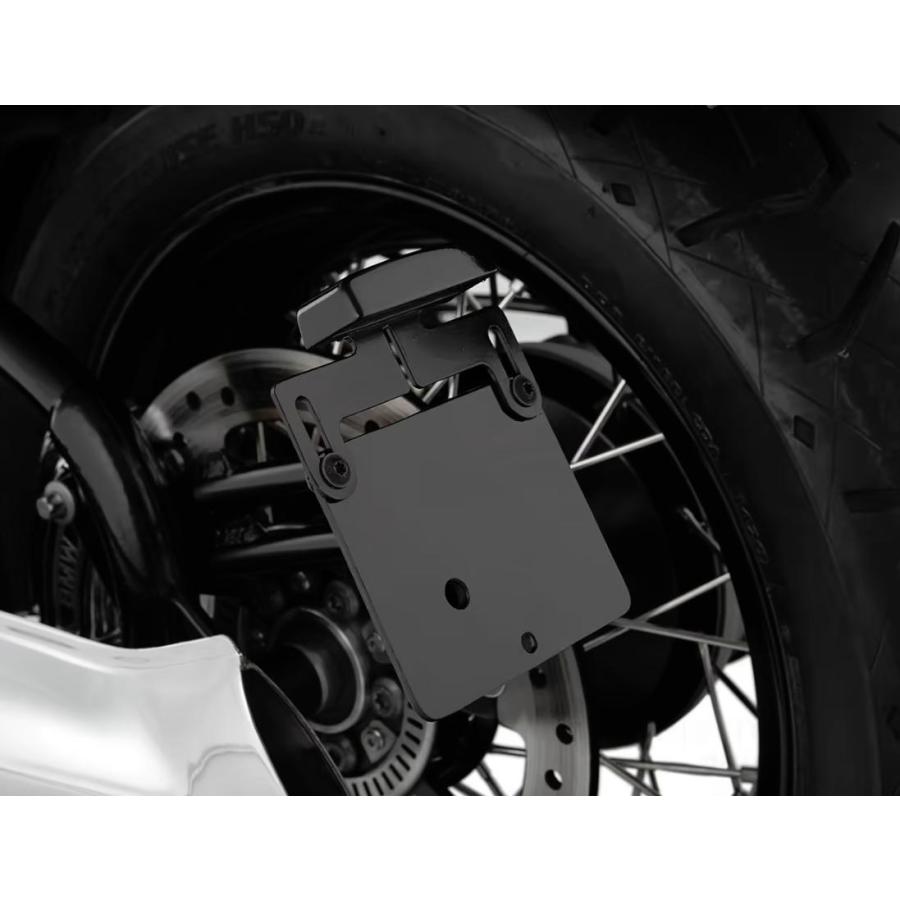BMW R18 サイドナンバープレートマウントKIT クローム ワンダーリッヒ