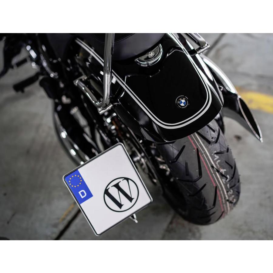 BMW R18 サイドナンバープレートマウントKIT クローム ワンダーリッヒ