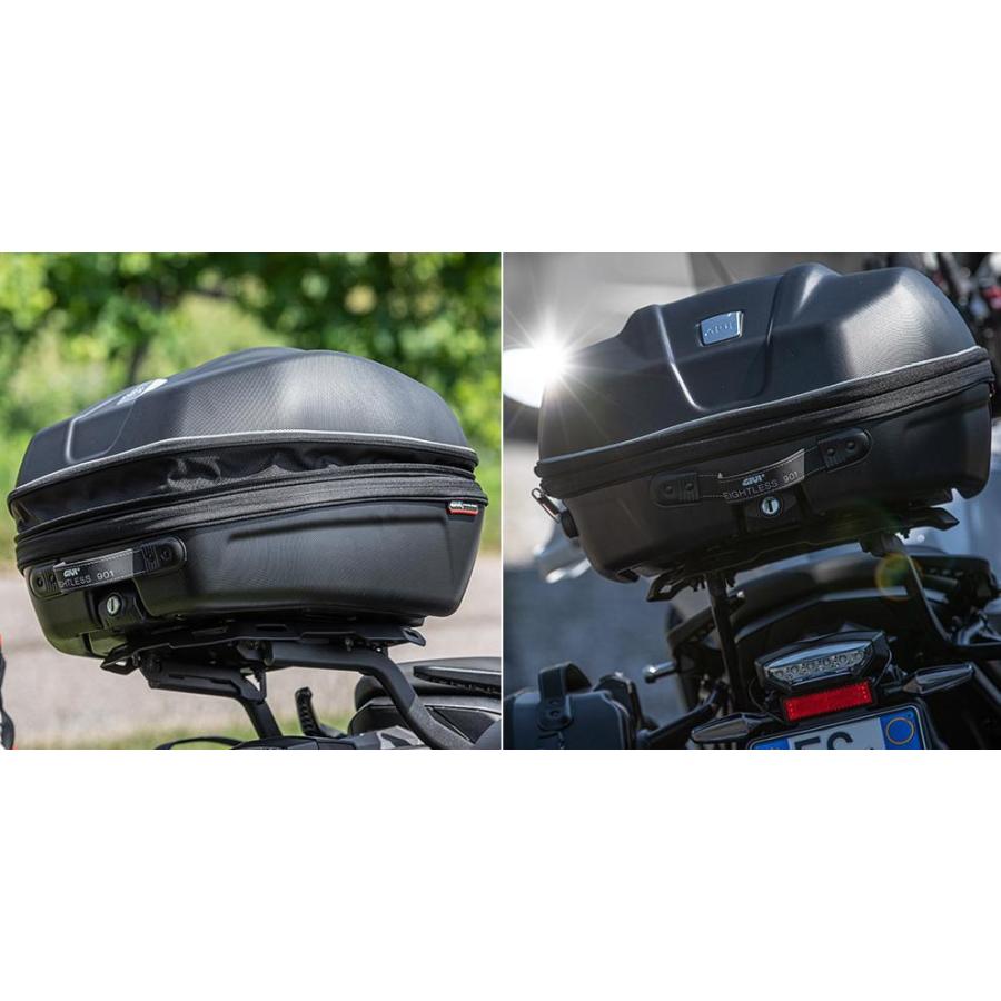 ジビ(GIVI) MONOKEY セミリジッドケース 29-34L WL901 : モトパーツ 