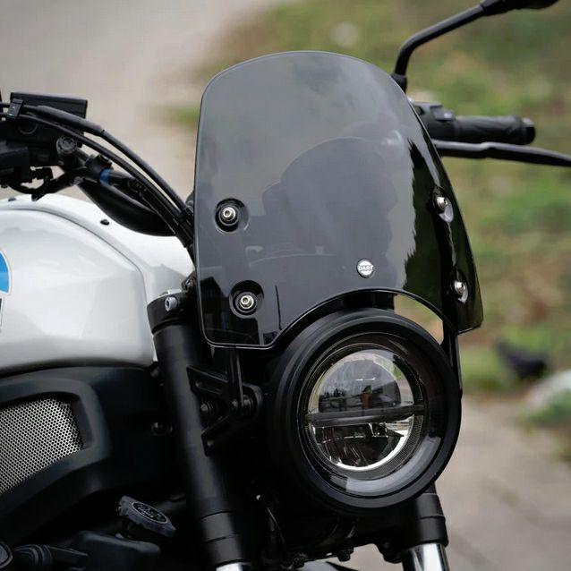 XSR700 2015〜2021 スクリーン クラシックS3 ダークスモーク Dart Flyscreenの画像