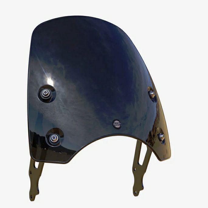 XSR900 2022〜 スクリーン クラシックS3 ブラック Dart Flyscreen