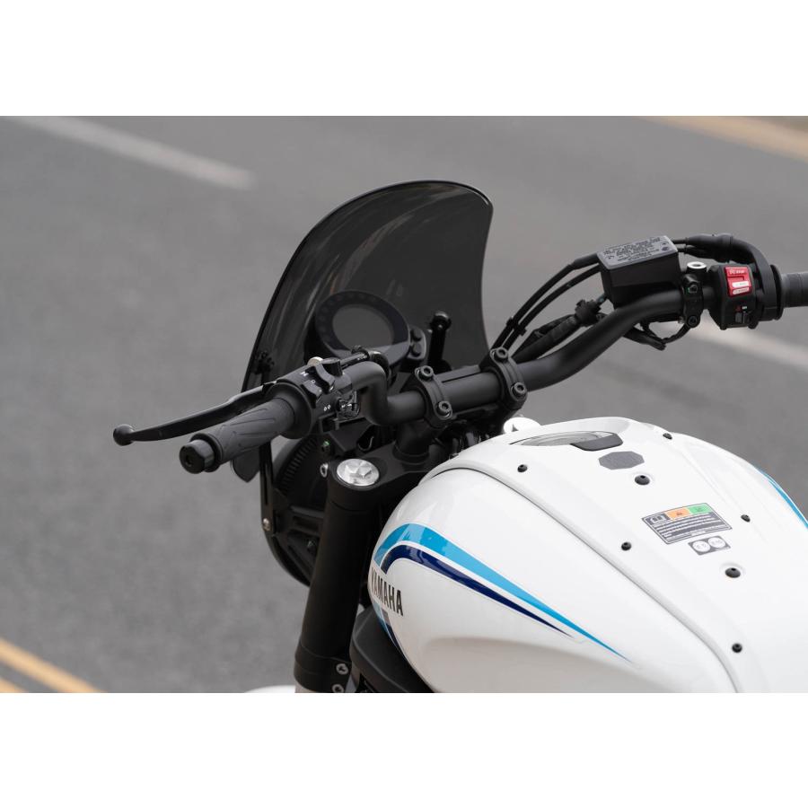 XSR700 22- スクリーン マーリンS3 ダークスモーク DART FLYSCREEN