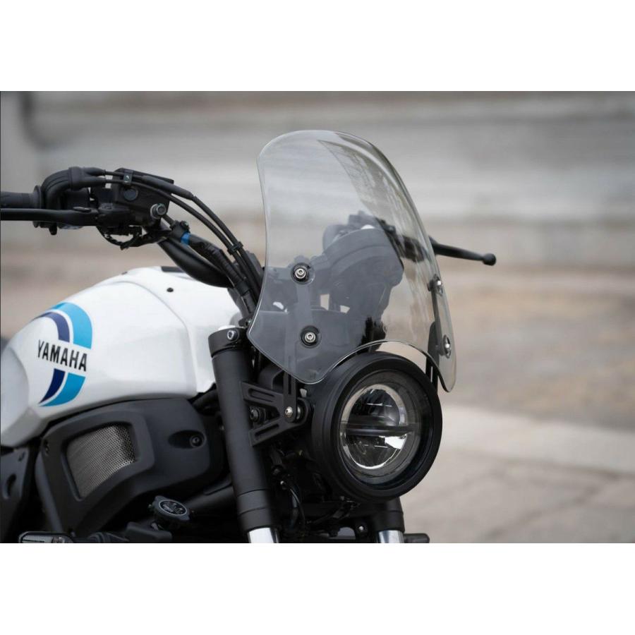 XSR700 22- スクリーン マーリンS3 ライトスモーク DART FLYSCREEN