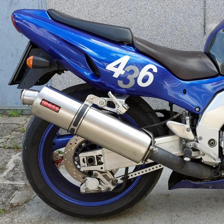 YZF1000R サンダーエース オーバルステンレス スリップオンマフラー