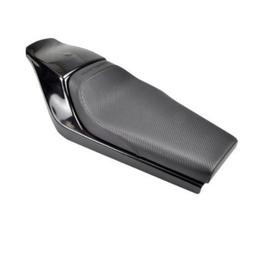 SADDLEMAN トラッカーシート カーボンパターン 汎用