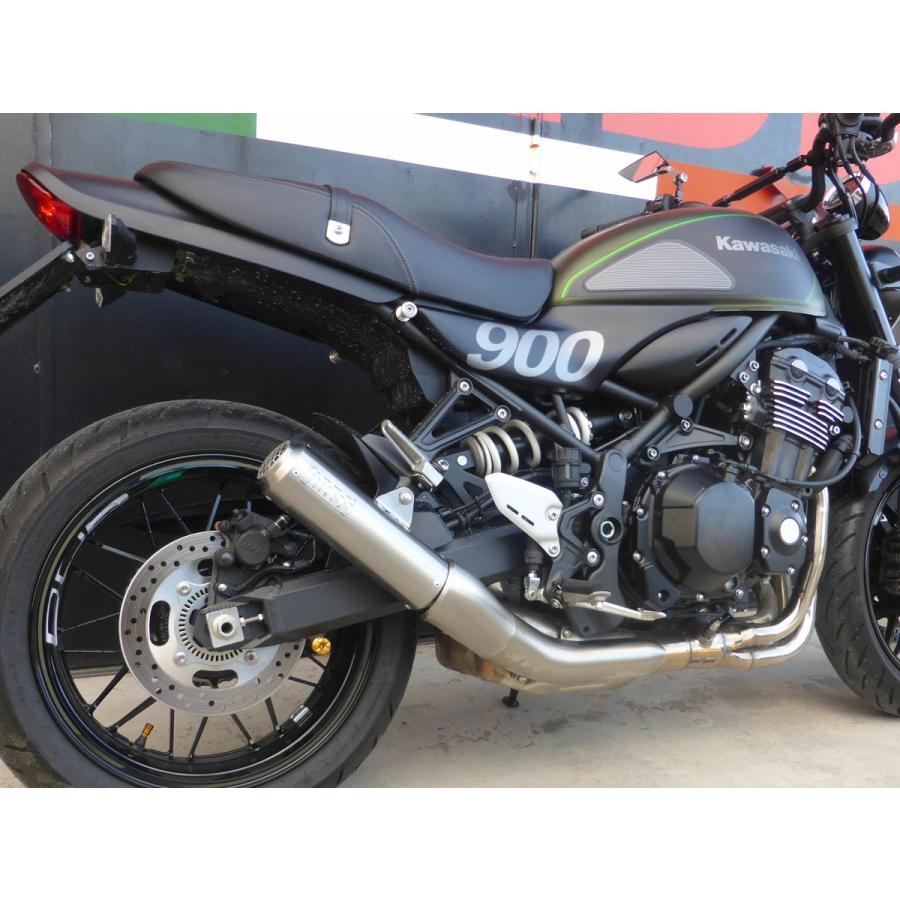 Z900RS Bullet ステンレス スリップオンマフラー MASS Exhaust