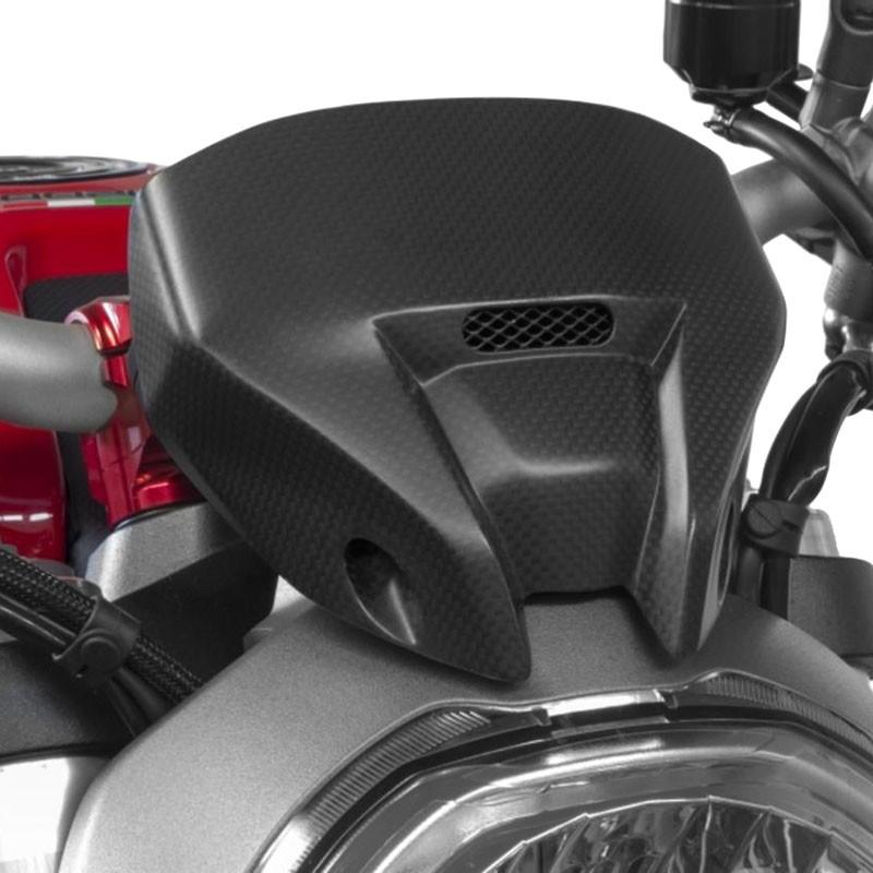 CNC Racingヘッドライトフェアリングカバー カーボン モンスター821/1200 ZA968Yの画像