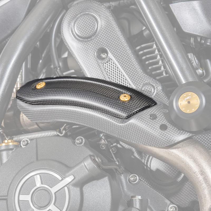 CNC Racingエキゾーストパイプヒートガード 炭素 ドカティスクランブラー ZA975Y