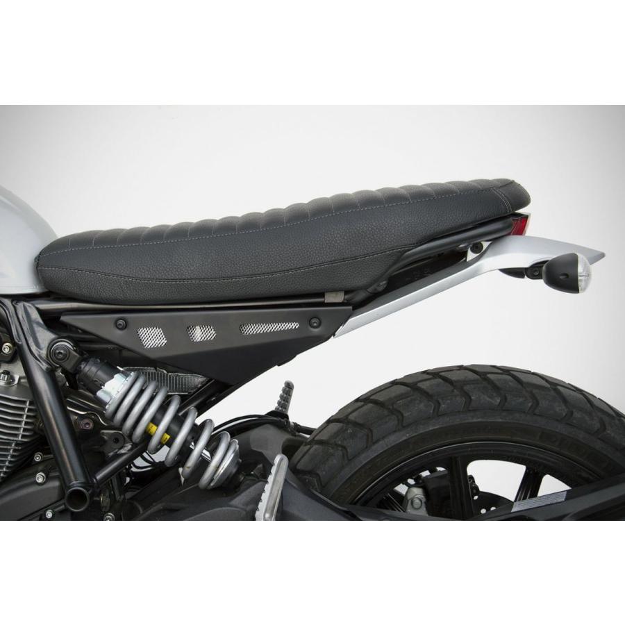 DUCATI スクランブラー800/Sixty2 アルミサイドパネル ブラック ZARD