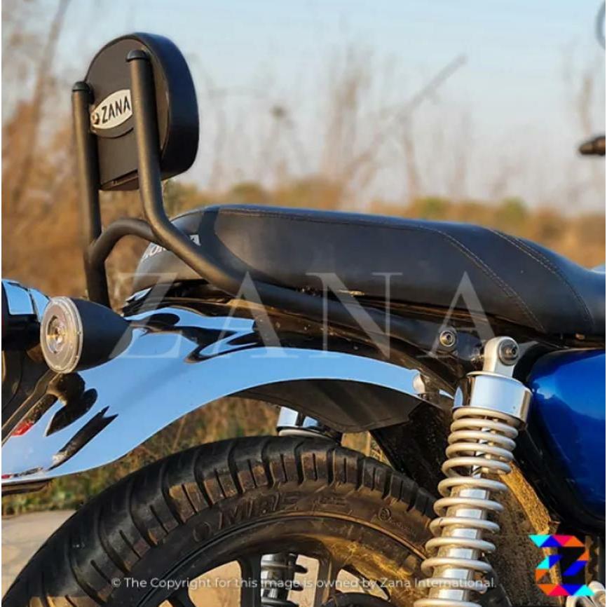 ホンダ GB350 バックレスト 〜23 ZANA Motorcycles : モトパーツ