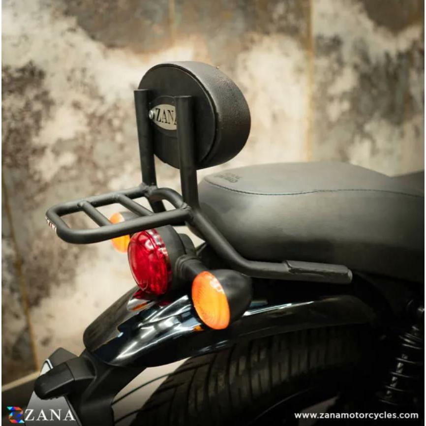 ロイヤルエンフィールド ハンター350 バックレスト ミニラック付 ZANA