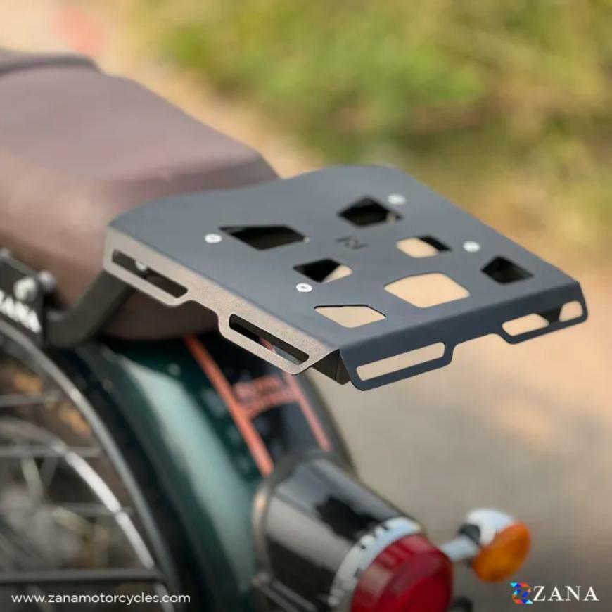 ロイヤルエンフィールド クラッシック350 リアラック プレート付 ZANA