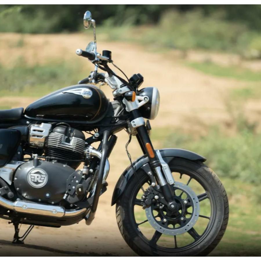 ロイヤルエンフィールド スーパーメテオ 650 リヤマスターシリンダーカバー アルミ スモール ZANA Motorcycles_2