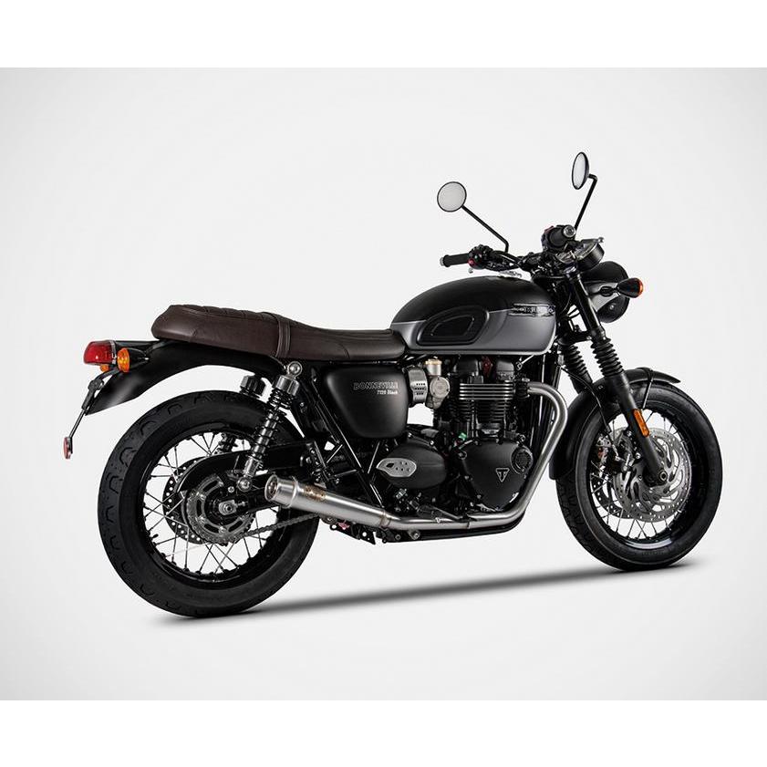 ボンネビル T100/T120 2016- スリップオンマフラー Eマーク付き ボンネビル T100/T120 2016- スリップオンマフラー Eマーク付き