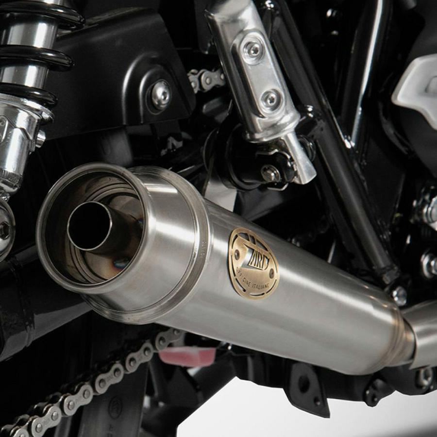ボンネビル T100/T120 (2021-2025) スリップオンマフラー レース ZARD