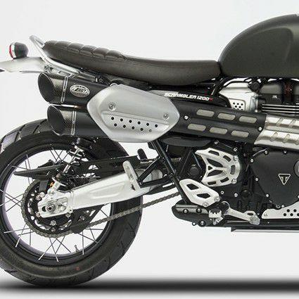 スクランブラー1200 21-23 スリップオンマフラー Eマーク付き スクランブラー1200 21-23 スリップオンマフラー Eマーク付き