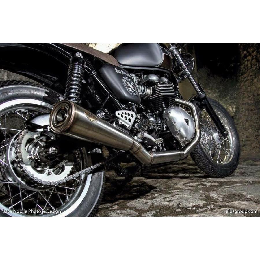 空冷ボンネビル T100/スラクストン900 フルエキゾーストマフラー 空冷ボンネビル T100/スラクストン900 フルエキゾーストマフラー