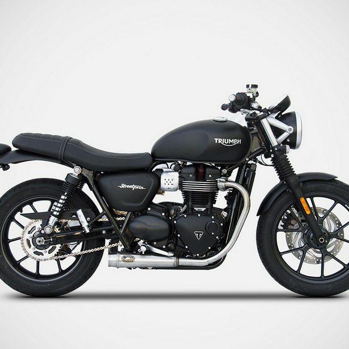 tdf ブラック ストリートツイン 16-20 スリップオンマフラー 