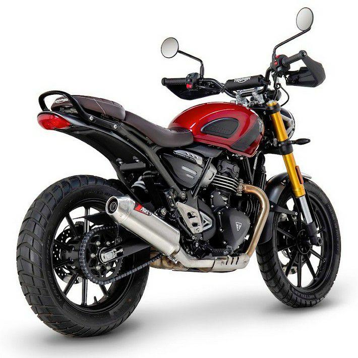 トライアンフ スクランブラー400X/スピード400 スリップオン トライアンフ スクランブラー400X/スピード400 スリップオン