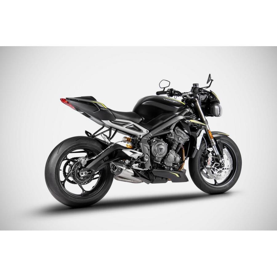 ザード(Zard) スリップオンマフラー StreetTriple765(ストリートトリプル765) 2020-2022 Euro5適合 チタン｜motoparts｜03