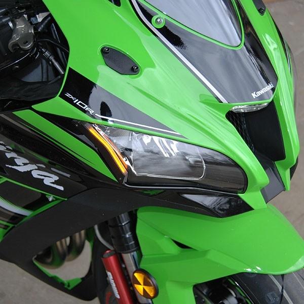 NewRageCycles LEDフロントウィンカー ZX-10R 16- ZX10-FS-16｜motoparts｜03