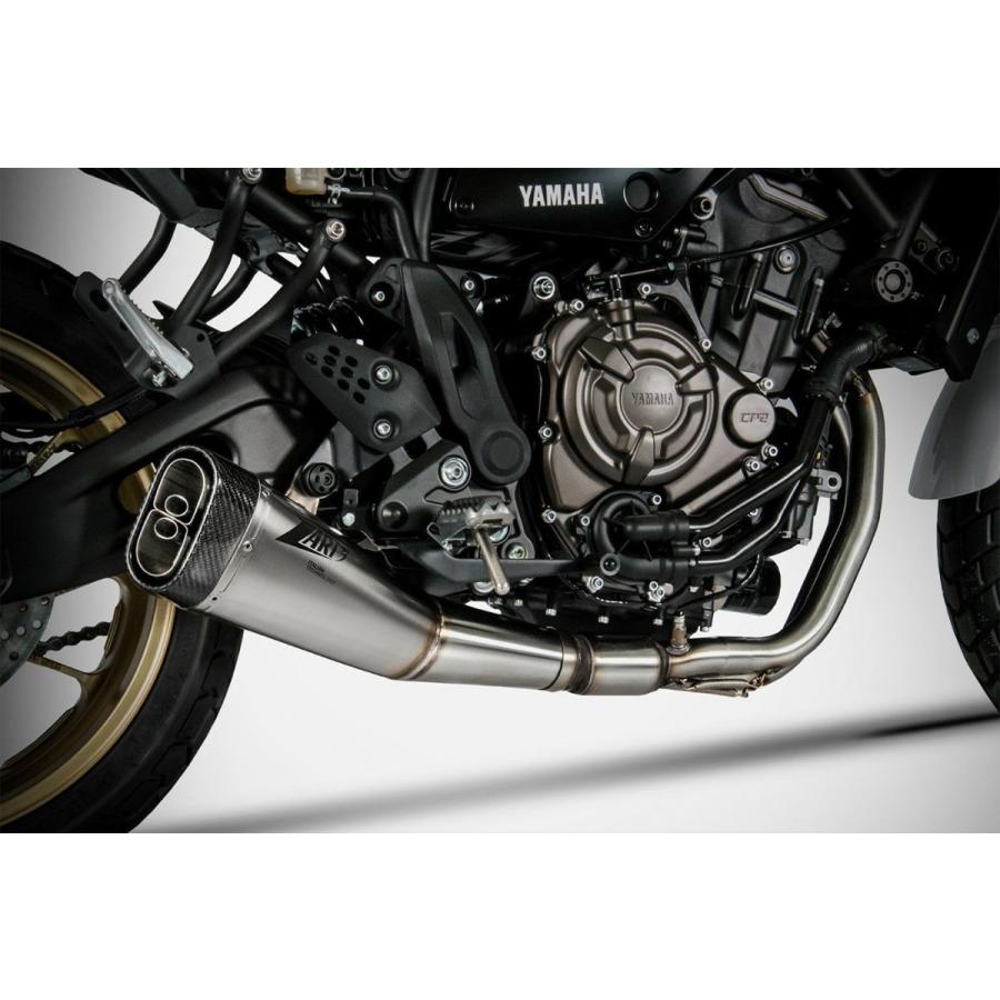 ヤマハ MT-07 XSR700 2014〜2021〜 フルエキゾーストマフラー ブラック
