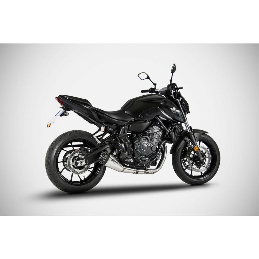 ヤマハ MT-07 XSR700 2014〜2021〜 フルエキゾーストマフラー ブラック