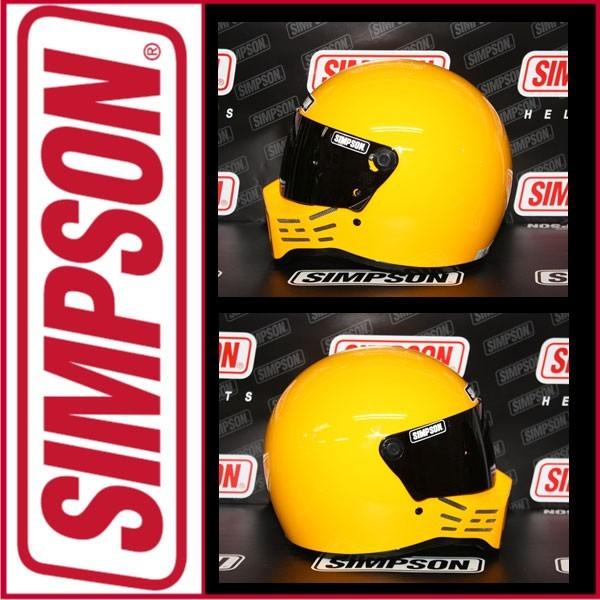 シンプソンヘルメットM30イエロー1型内装SIMPSONオプションシールドプレゼント  SG規格  送料代引き手数無料  NORIXシンプソンヘルメット  M30yellow｜motopartsjapan｜10