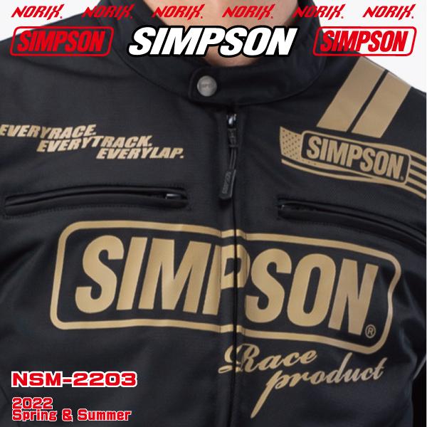 SIMPSON(バイク) セール品 シンプソンジャケット 春夏モデル SIMPSON(バイク) セール品 シンプソンジャケット 春夏モデル