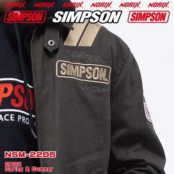 SIMPSON（バイク） セール品 シンプソンジャケット 春夏 NSM