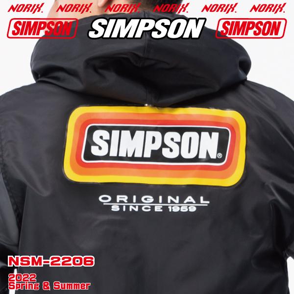 SIMPSON デニム レーシング　ジャケット 中綿 M 刺繍ロゴ　シンプソン SIMPSON（シンプソン） セール品カラーサイズが合えばお買い得