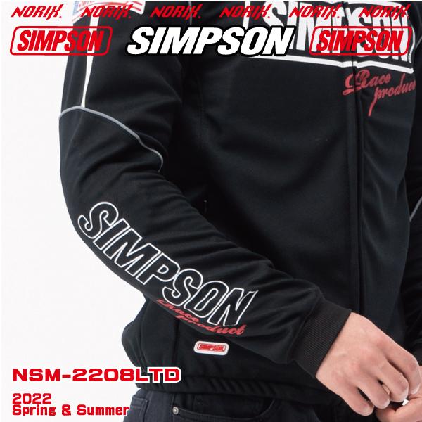 セール品 シンプソンジャケット 春夏モデル NSM-2208LTD  SIMPSON 2022SS  メッシュクールジャケット プロテクター肩,肘,胸,背,標準装備  Mesh Jackets NORIX｜motopartsjapan｜13