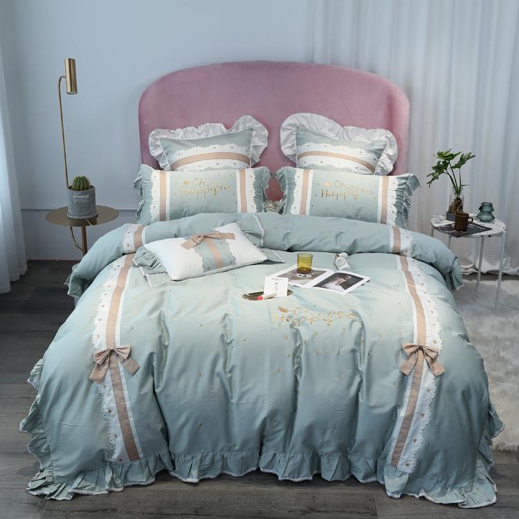 買っ BS18寝具 ワイドダブル ベッド用品4点セット ボックスシーツ