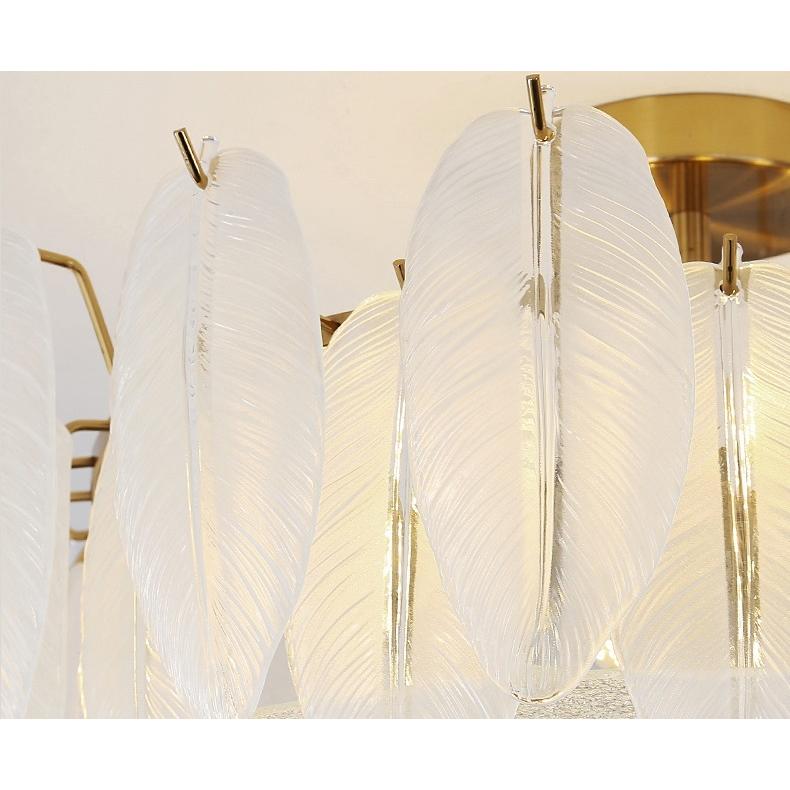 【〜6/6まで出品】 L14-1ガラス.ペンダントライト．洋風照明　シャンデリア　北欧デザイン シーリングライト不可 天井照明 6灯 姫系、フェミニン 【2427282567】(86878円)