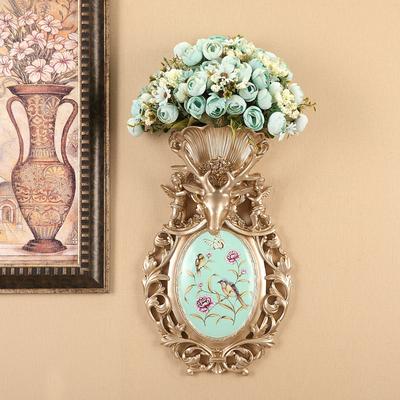 T8壁飾り 人工観葉植物 壁掛けインテリア ディスプレイ 壁掛けミックスグリーン 造花 壁掛け