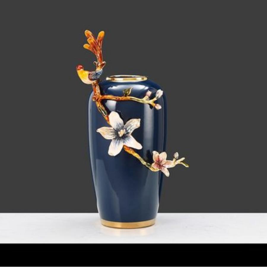 VA42-2花瓶 かびん 花器 花入れフラワーベース インテリア 雑貨 陶器.琺瑯_1