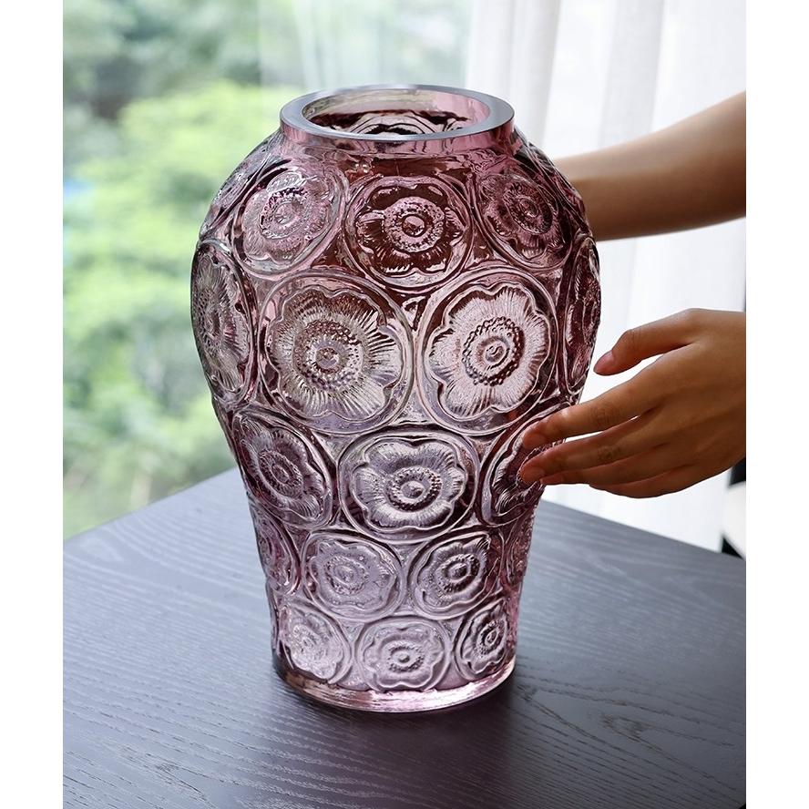 VA51花瓶 かびん 花器 花入れフラワーベース インテリア 雑貨 瑠璃_1