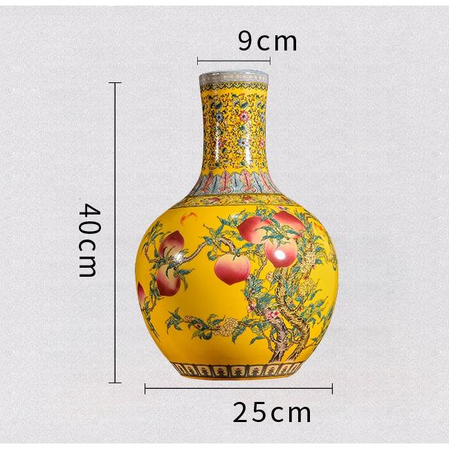 VA64花瓶 かびん 花器 花入れフラワーベース インテリア 雑貨 花柄 陶器_4