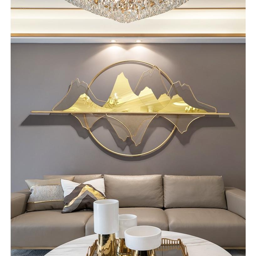 WD145金属工芸品 アイアン 壁掛け 北欧調 高級感壁飾り インテリア雑貨