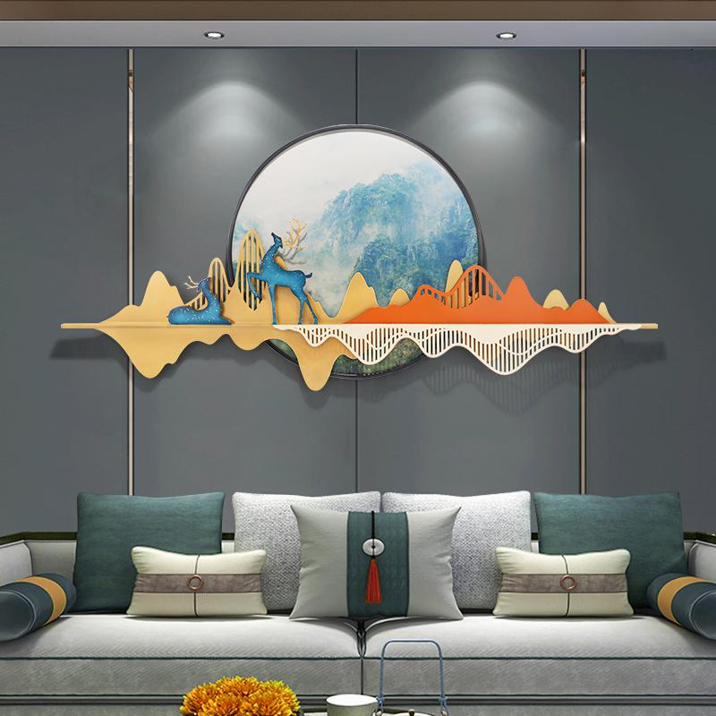 WD19アイアン 壁掛け 北欧調 高級感壁飾り インテリア雑貨 部屋飾り　壁面装飾 工芸品 民芸品 手作り